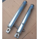 PŘEDNÍ TLUMIČE - KLUZÁKY CHROMOVANÉ (JEDNOŠROUBOVÉ) - PÁR